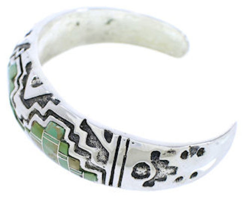 Sterling Silver Turquoise Jewelry Southwest Cuff Bracelet MX27164